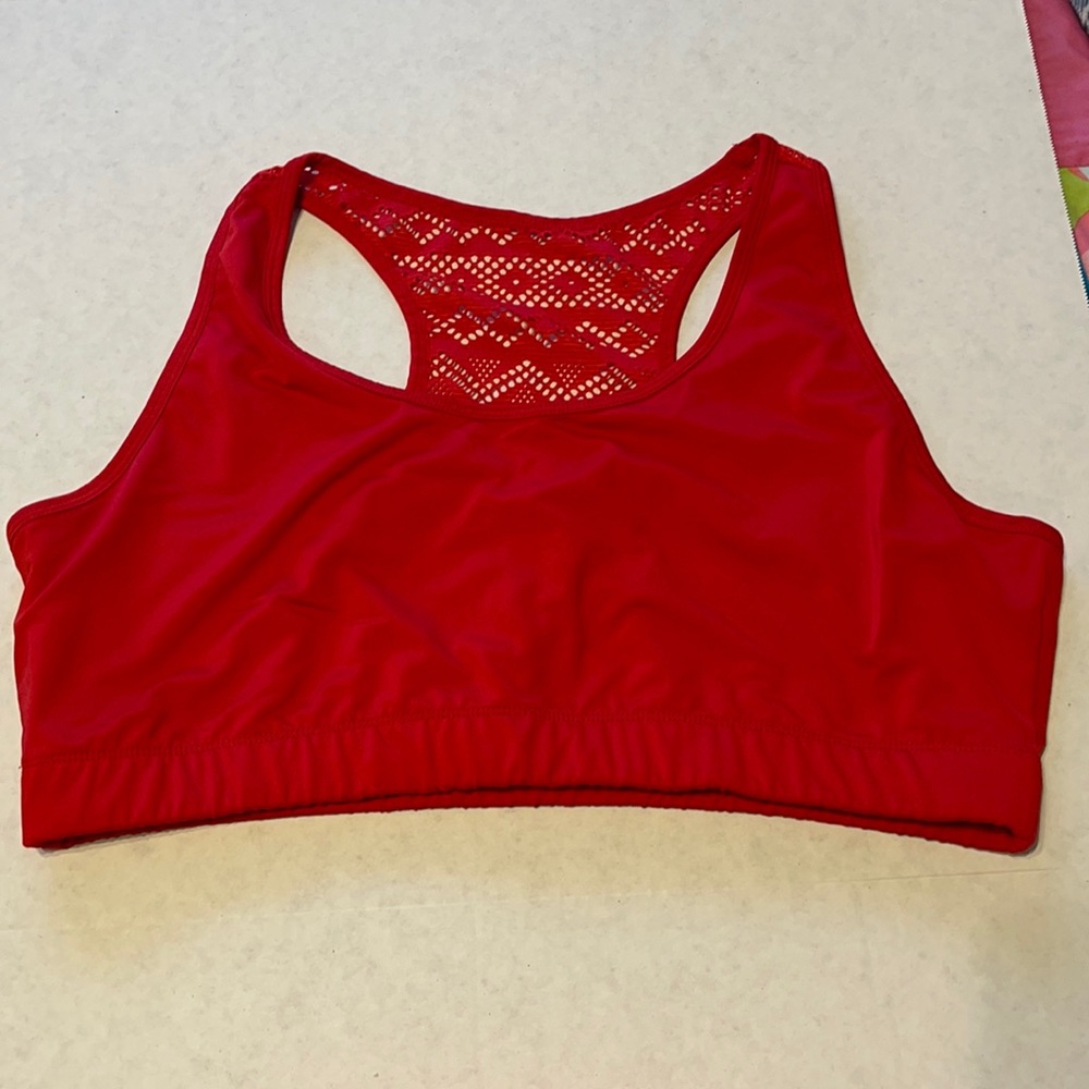 ZYIA RC Red Bomber Bra